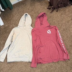 American Eagle/ gym shark hoodie